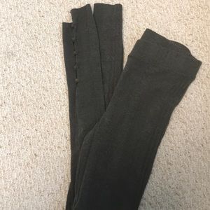 Free People Ribbed Button Leggings